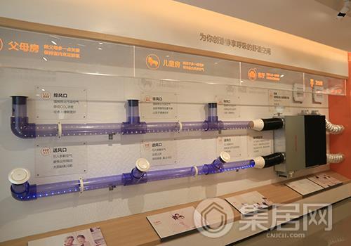 奥普新风取暖产品展示