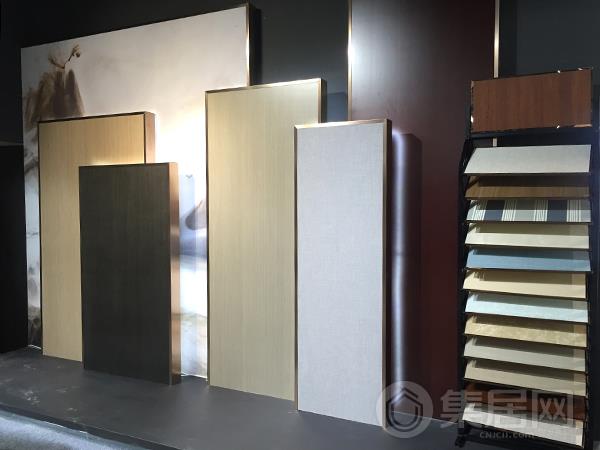 鼎美集成墙面系列产品展示区