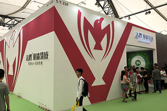【嘉兴展】更好设计更好顶墙 法鹏“V”字形展馆惊艳全场