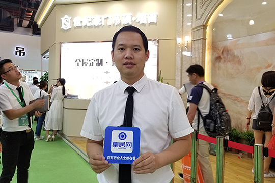【嘉兴展专访】世纪豪门黄伟：一个核心两个确保 赚取顶墙财富