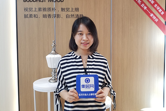 【嘉兴展专访】巨奥许烨芸：两大主打风格 引领城市顶墙新风尚